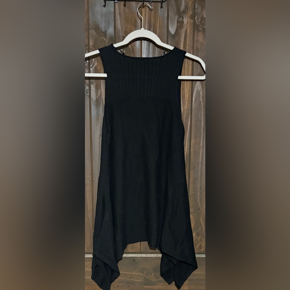 Bellini Black Float Tank Top View 3